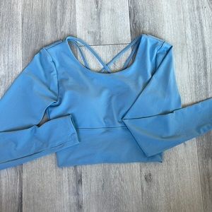 Amazon long sleeve crop top